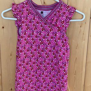Girls Wrap Neck Dress